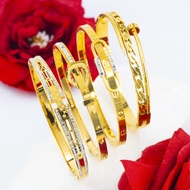 Bangle Stylish Trendy Terbaru Emas Bangkok Shine Pung Store 2024