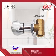 DOE Spring Stopcock Valve 3/4" DE60A(RP) Stopcock Valve Doe Stopcock Stop Valve Shower Water Valve Shower Valve