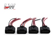 1J0 973 724 4PCS Ignition Coil Connector Plug Pack Wiring Loom For VW Audi Skoda Seat 1.4/1.8/2.0T 1