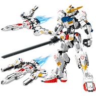 Gundam Building Wind Motor Transformers พ่อค้าหุ่นยนต์ที่มีความยากลำบากสูง Barbatos Dotted Toys และ Rongle Gao