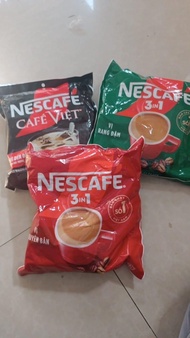 Nescafe Xanh bịch 46 gói X 17g date mới