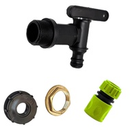 ⭐QUMMLL⭐ 3/4\" Water Butt Tap Replacement Kit IBC Tank Adapter For Garden Water Connector