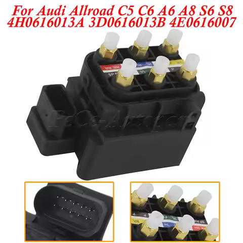 New Air Suspension Valve Block 4F0616013 For Audi Allroad C5 C6 A6 A8 S6 S8 4B 4H0616013A 3D0616013B