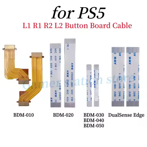 1/2/5/10/50/100 Pair For PS5 DualSense Edge Controller BDM-010 020 030 040 050 Left Right L1 L2 R1 R