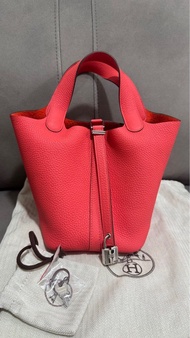 可陪驗 Hermes Picotin 18 p18 德克薩斯粉