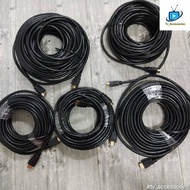 hdmi wire cable tv 10m 15m 20m 25m 30meter video/audio cable tv connection with laptop / tv box / decorder / recorder