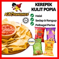NZ CRUNCHIES Kerepek Popia Cheese Borong Salted Egg Chips NZ Crunchies Borong Pouch NZ Crunchies Chi