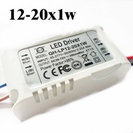 【Worth-Buy】 10pcs/lot 12-20*1w Led Lamps Driver 300ma External Transformer 12w 15w 18w Led Power Supply For Ceiling Light