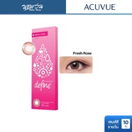 Acuvue Colored Contact Lenses Daily Model 1 Day Define Fresh Rose Color