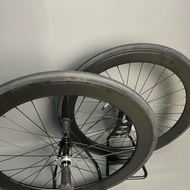WHEELSET / VEFIXIE 700C 60MM DOLTRAP BEARING SUPER LONCER 32 HOLE HITAM