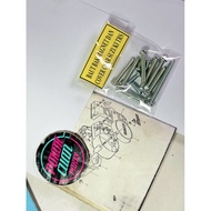 Suzuki TRS TRZ 118 125 magnetic tank bolts and gear covers