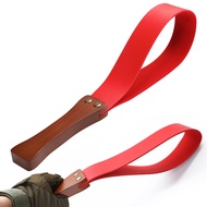 Sex game paddle whip - Comfortable leather wooden handle sex whip - Adult BDSM role-playing tied wit