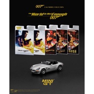 (Blister) MINI GT MGT00906-007E BMW Z8 "The World Is Not Enough" - English - James Bond 007 Edition