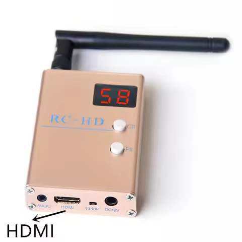 RC832HD RC-HD FPV 5.8G 5.8GHz 48CH 48 Channels Receiver HDMI With A/V and Power Cables For Quadcopte