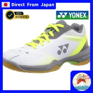 YONEX Badminton Shoes Power Cushion 65Z Slim White/Lime 22.0 cm【Direct from Japan】
