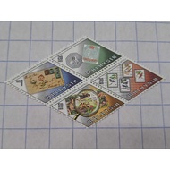 RM2 Postage Stamp Mint 1997 Malaysia 50 Years Philatelic Malpex97 Setem Pos Baru 4v = RM1 50sen 30se