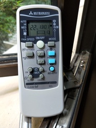 (SG Warranty) Mitsubishi aircon remote control RKX502A001 RKX502A001C RLA502A700R (Free Delivery)