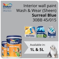 Dulux Interior Wall Paint - Surreal Blue (30BB 45/015)  - 1L / 5L