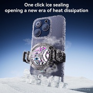 Amgras iceWorld Pro Phone Cooler gaming Mute Dissipate Fan Cooling Radiator Magnetic/Back-clip 2 in 