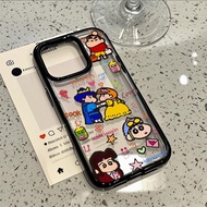 Casing iPhone 11 12 13 14 15 16 17 Pro Max Xiaokui Crayon Xiaoxin Case For iPhone 13PM,16PM,15PM,14P