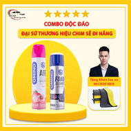 Combo Độc Đáo Omino Tẩy Đa Năng Dạng Bọt M002 + Xịt Khử Mùi Ô Tô M11 330Ml - Chính Hãng Omino Vietna