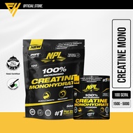 NPL 100% Creatine MonoHydrate Micronized 150g/500g - Recovery Muscle Strength Fitness Gym Supplement