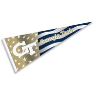 Georgia Tech Yellow Jackets Nation USA Stars and Stripes Pennant Pennant Banner Flag