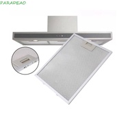PARADEAO Range Hood Filter Screen, Oil-proof Extractor Vent Filter Cooker Hood Grease Filter, Metal 