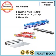 Aluminium Foil / Kerajang Aluminium [ My Chef ] Aluminium Foil For Cooking, Freezing, Wrapping and B