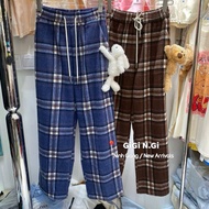 13DE MARZO BEAR CHECKED PANTS