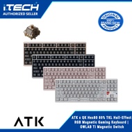 ATK x QK Hex80 80% TKL Hall-Effect RGB Magnetic Gaming Keyboard | OWLAB Ti Magnetic Switch Mechanica