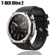 For Amazfit T-REX Ultra 2 Smart watch Strap Silicone Soft Sports Band Wristband