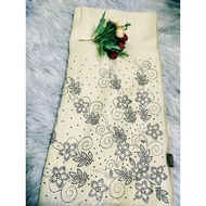 Tudung bawal cotton Airis premium kuning cair (Free gift disediakan)