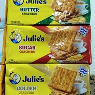 Julie's crackers sugar/butter/cream/golden/pacific 315g-416g butter cookies