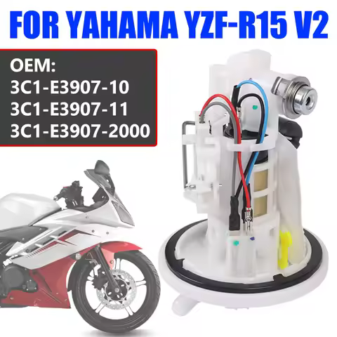 For YAMAHA YZF-R15 R-15 V2 Gasoline Petrol Fuel Pump Tank Assy Assembly 3C1-E3907-10 3C1-E3907-11 3C
