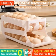 Eggs Storage Automatically Rolling Eggs Storage Box Container 2 Tier Rolling Eggs Organizer
