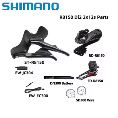 Shimano ULTEGRA R8150 Di2 Electronic Part 2x12S R8150 Front/Rear Derailleur Cassette DN300 EC300 R81