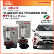 Perodua Alza Fog Lamp Halogen Light Bulb (Mentol Lampu Kabus) Bosch H11 12 Volt 55 Watt (2 Pcs)