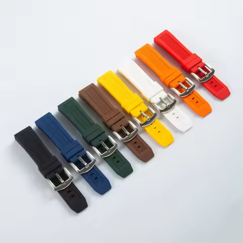 20/22mm Premium Silicone Strap for Citizen PROMASTER Series Blue Angels Quick Release Sports Waterpr