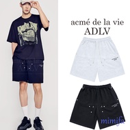 acme de la vie ADLV BASIC LOGO NEEDLEWORK SHORT PANTS