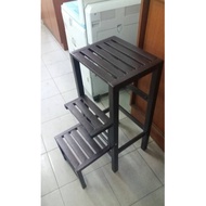 【JFW】 3V 3 Level Powder Coated Metal Foldable Step Stool / Step Chair / Stool / Folding Ladder / Kerusi Tangga Lipat