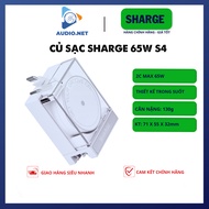 Sharge S4 65w Charger with Integrated Type C Cable -