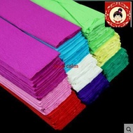 (6 sets) Lin Fang 20g handmade paper DIY paper wrapping paper art color paper crepe paper crepe pape