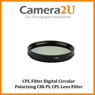 READY STOCK CPL Filter Digital Circular Polarizing CIR-PL CPL Lens Filter 52mm