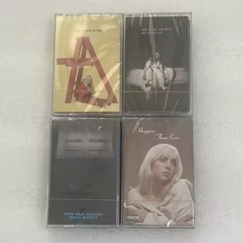 EU US Pop Music Tape Dont Smile at Me Album Ocean Eyes Cassettes Cosplay Walkman Recorder Car Soundt