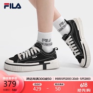 FILA 斐乐官方断层鞋LOOP女鞋帆布鞋2024春季休闲运动鞋小白鞋板鞋