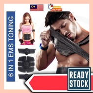 [GET 6-PACK ABS FAST] Smart Fitness 6-in-1 EMS Trainer for Core, Abs, Arms & Thighs – Wireless, Easy