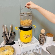Yellow duck mini non-stick deep fryer, deep fryer