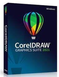 【Corel】CorelDRAW 2021 中文【商業版】WINDOWS盒裝，(全新公司貨)
