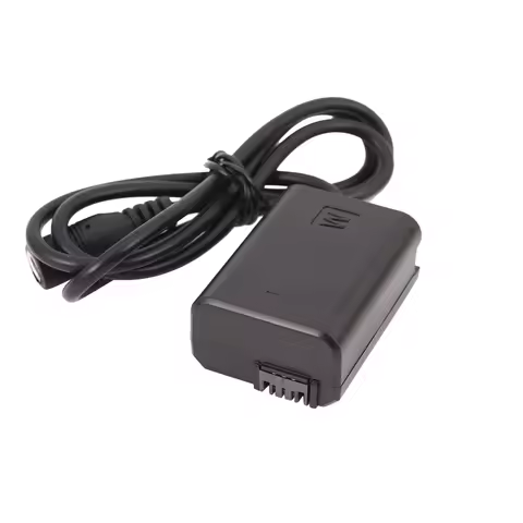 A98Z Np-Fw50 Dummy Battery W/Dc Power Bank (5V 2A) Usb Adapter For Sony A7R, A7, A7S, A7S Ii, A5000,